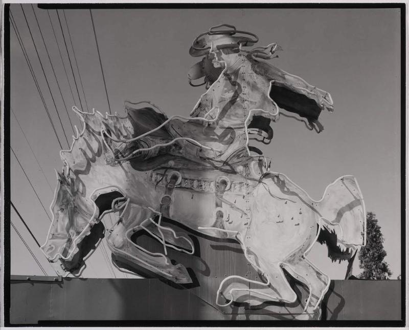 Bucking Hoss Sign, U.S. Rte. 66, Duarte, California