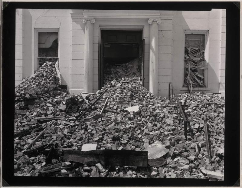 Facade, Jefferson County Courthouse, Pine Bluff, Ark., U. S. 64