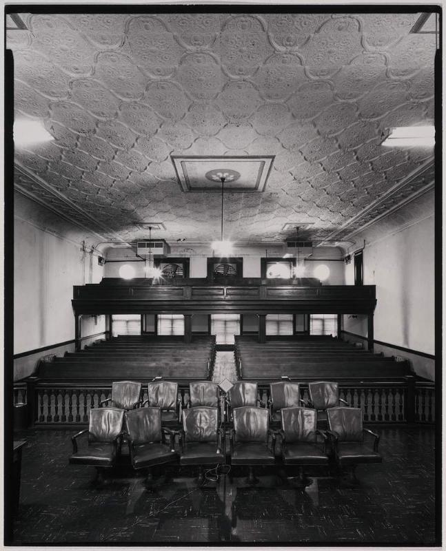 Macon County Courthouse/Jury Box From the Front Tuskegee, Alabama
