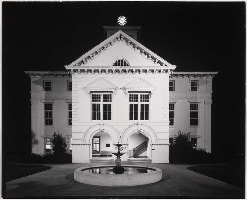 Brooks County Courthouse at Night, Quitman, Georgia