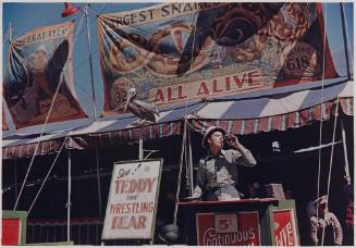 Barker at the Grounds, Vermont State Fair, Rutland