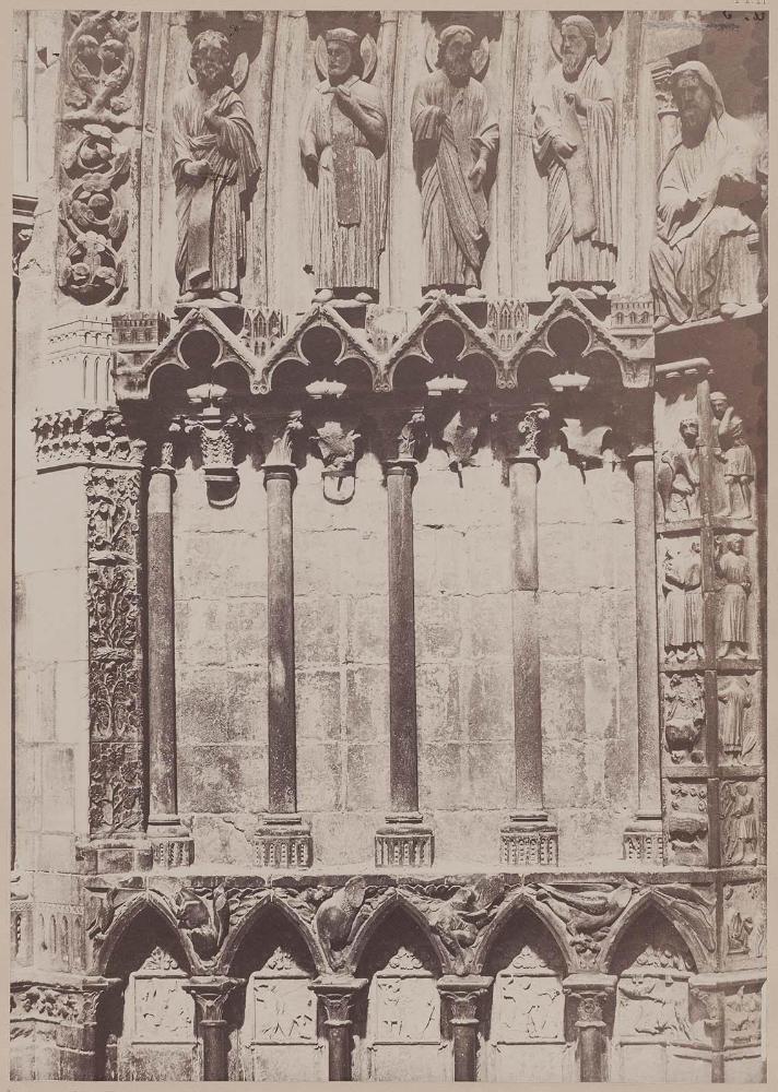 Détail de la Porte Coté Nord, Façade Principale, Notre Dame de Paris