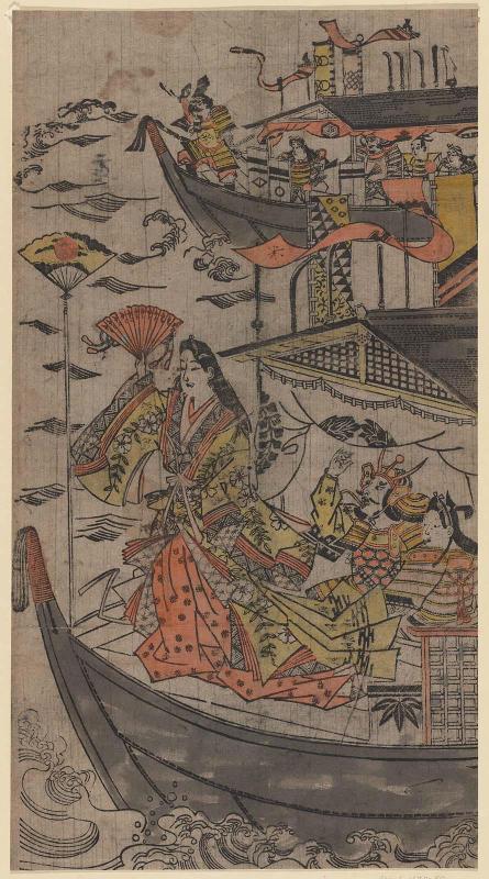 Lady Tamamushi Challenging the Minamoto