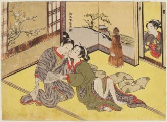 Young Lovers with a Clock