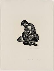 Mother and Child (Haha to ko), from the series Traveling to the Homeland (Sokoku e no tabi), also called Refugees