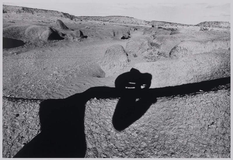Untitled (Shadow in the Desert) from the Albuquerque series