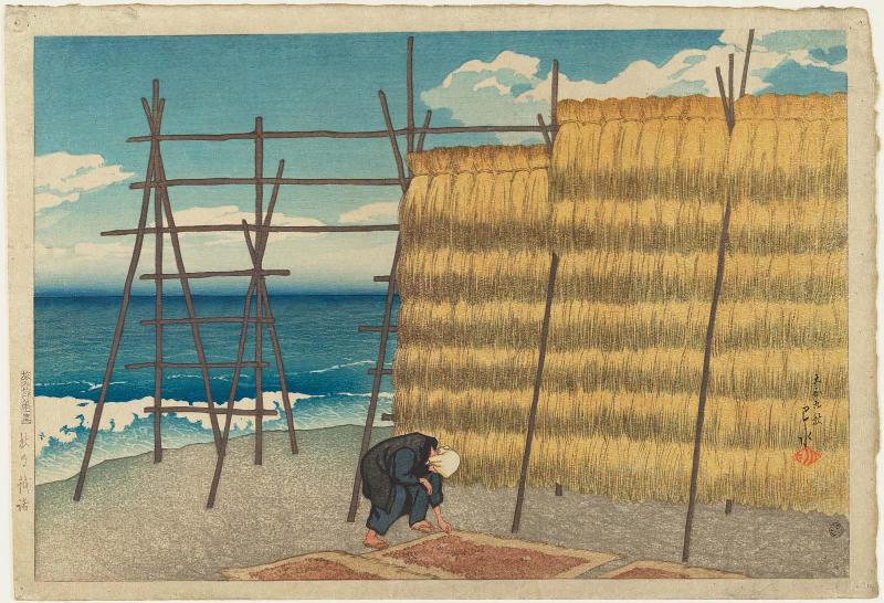 Autumn in the Koshiji Region (Aki no Koshiji), from the series Souvenirs of Travel I (Tabi miyage dai isshû)