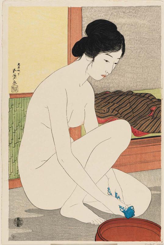 Woman at the Bath (Yokujô no onna)