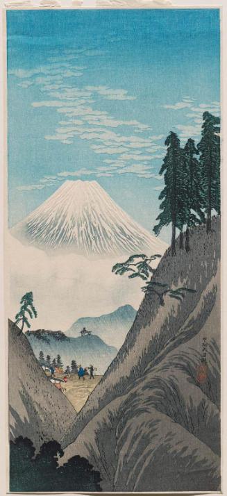 Inume Pass in Kai Province (Kôshû Inume tôge)