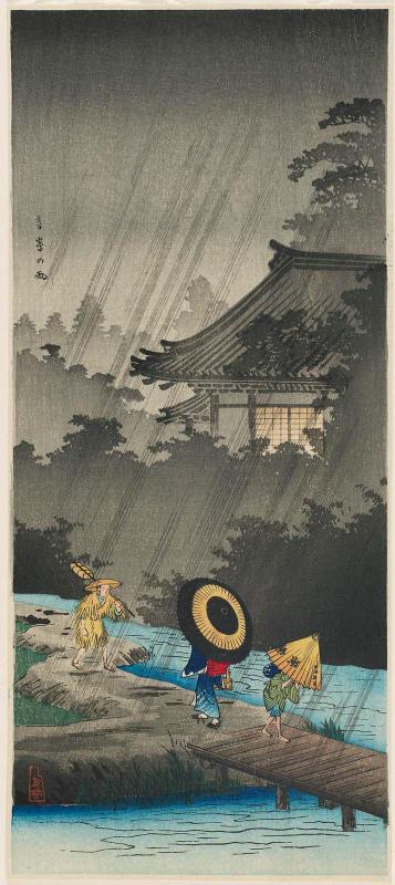 Rain at Terajima (Terajima no ame)
