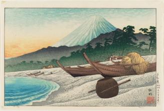 Mount Fuji from Thousand-pine-tree Beach (Senbon hama)