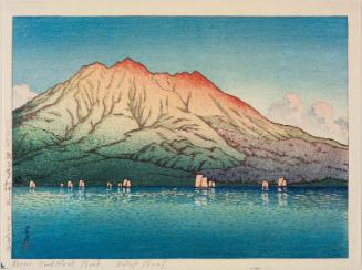 Sakurajima,  Kagoshima, from the series Selected Views of Japan (Nihon fûkei senshû)