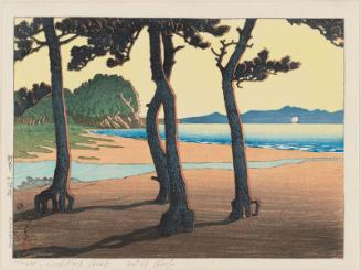 Kazusa Beach in Hizen Province (Hizen Kazusa), from the series Selected Views of Japan (Nihon fûkei senshû)