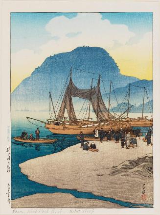 Morning at Beppu (Beppu no asa), from the series Selected Views of Japan (Nihon fûkei senshû)