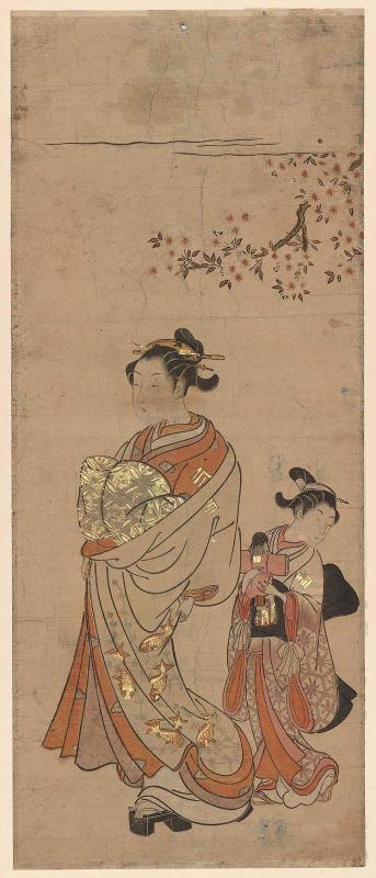 Courtesan and Kamuro