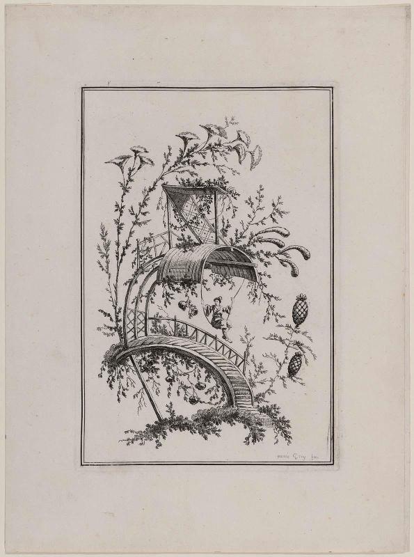 Figure in a swing