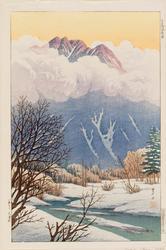Spring Snow at Kamikôchi (Kamikôchi shunsetsu)