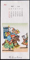 Folk Dance (Koma odori); Calendar for May 1965