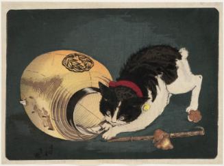 Cat Catching a Rat