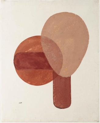 Composition in Red and Brown