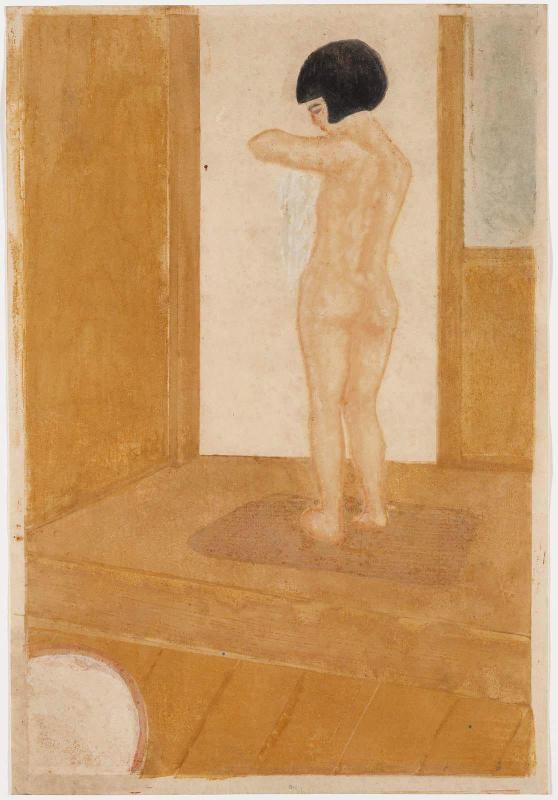 Girl in Bath Room