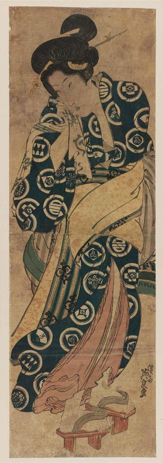 Young Woman Returning from the Bath