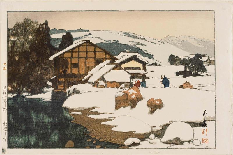 Snow at Kashiwabara (Kashiwabara no yuki)