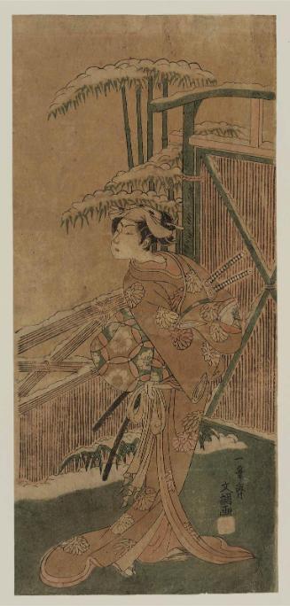 Actor Onoe Kikugorô I as Tonase