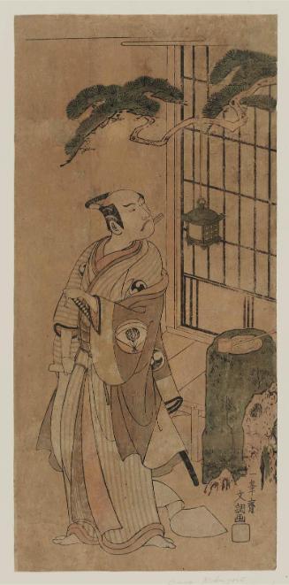 Actor Onoe Kikugorô I as Yuranosuke