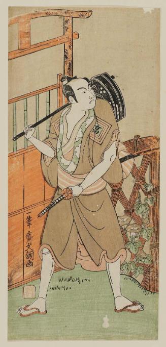 Actor Ichikawa Komazô II as Komahei