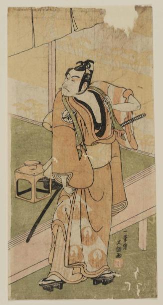 Actor Matsumoto Kôshirô III as Soga no Gorô