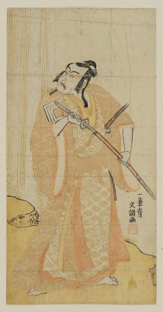 Actor Ichikawa Danjûrô IV as Matsunaga Daizen