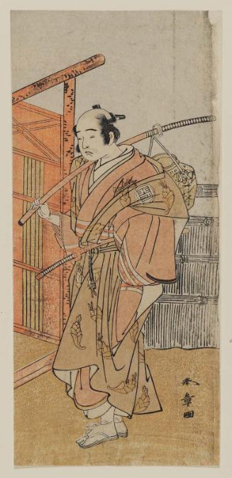 Actor Arashi Sangorô II as Monogusa Tarô