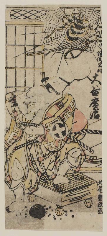 Actor Ôtani Hiroji III as Sakata Kintoki