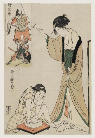 Parody of the Killing of the Nue, from the series Picture Siblings (E-kyôdai)