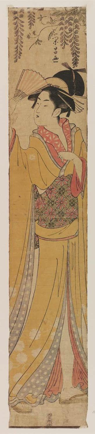 Young Woman under Wisteria