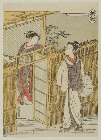 Buddhist Teachings (Shakkyô): Young Woman and Komusô