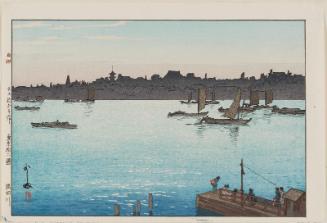 Sumida River (Sumidagawa), from the series Twelve Scenes of Tokyo (Tôkyô jûni dai no uchi)
