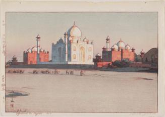 Approach to Agra, No. 3 (Agura kôgai, dai san)
