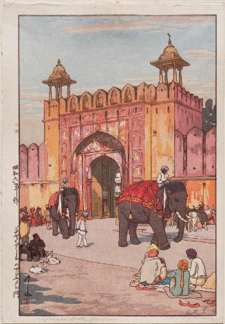 Ajmer Gate, Jaipur (Jaipuuru no Ajumeru mon)