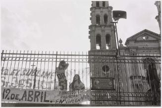 Ciudad Juarez Mexico 1993 (Gate and Church Facade)