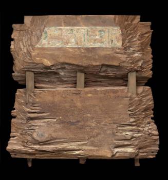 Head end panel from the outer coffin of Djehutynakht