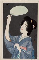 Firefly (Hotaru), from the series Second Series of Modern Beauties (Gendai bijin dai-nishû)