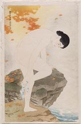 Fragrance of the Hot-spring (Yu no ka), from the series First Series of Modern Beauties (Gendai bijin shû dai-isshû)
