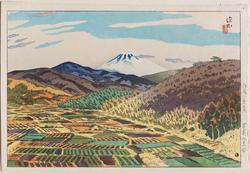 Early Spring at Sanada (Sôshun no Sanada), from the series Eight Views of Izu (Izu Hakkei no uchi)