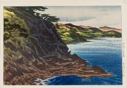Afternoon at Shirahama (Gogo no Shirahama), from the series Eight Views of Izu (Izu Hakkei no uchi)