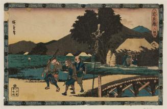 Act VI (Rokudanme), from the series The Storehouse of Loyal Retainers (Chûshingura)