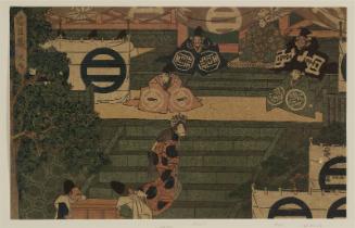 Act I (Daijo), from the series The Storehouse of Loyal Retainers (Chûshingura)
