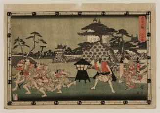 Act III (Sandanme), from the series The Storehouse of Loyal Retainers (Chûshingura)