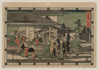 Act VII (Shichidanme), from the series The Storehouse of Loyal Retainers (Chûshingura)